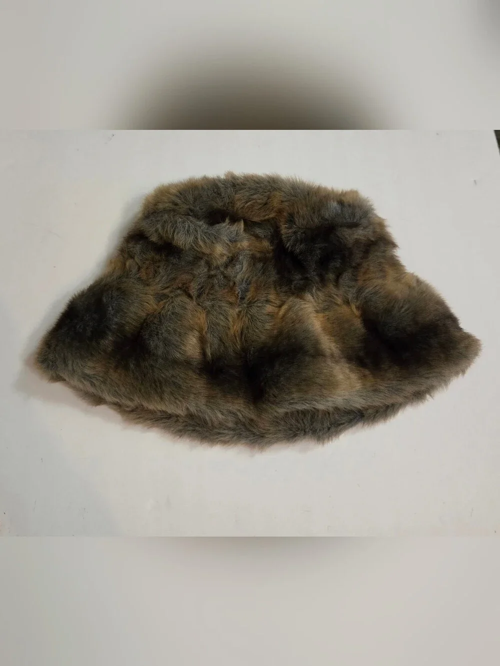 Parkhurst Brown Faux Fur Bucket Hat